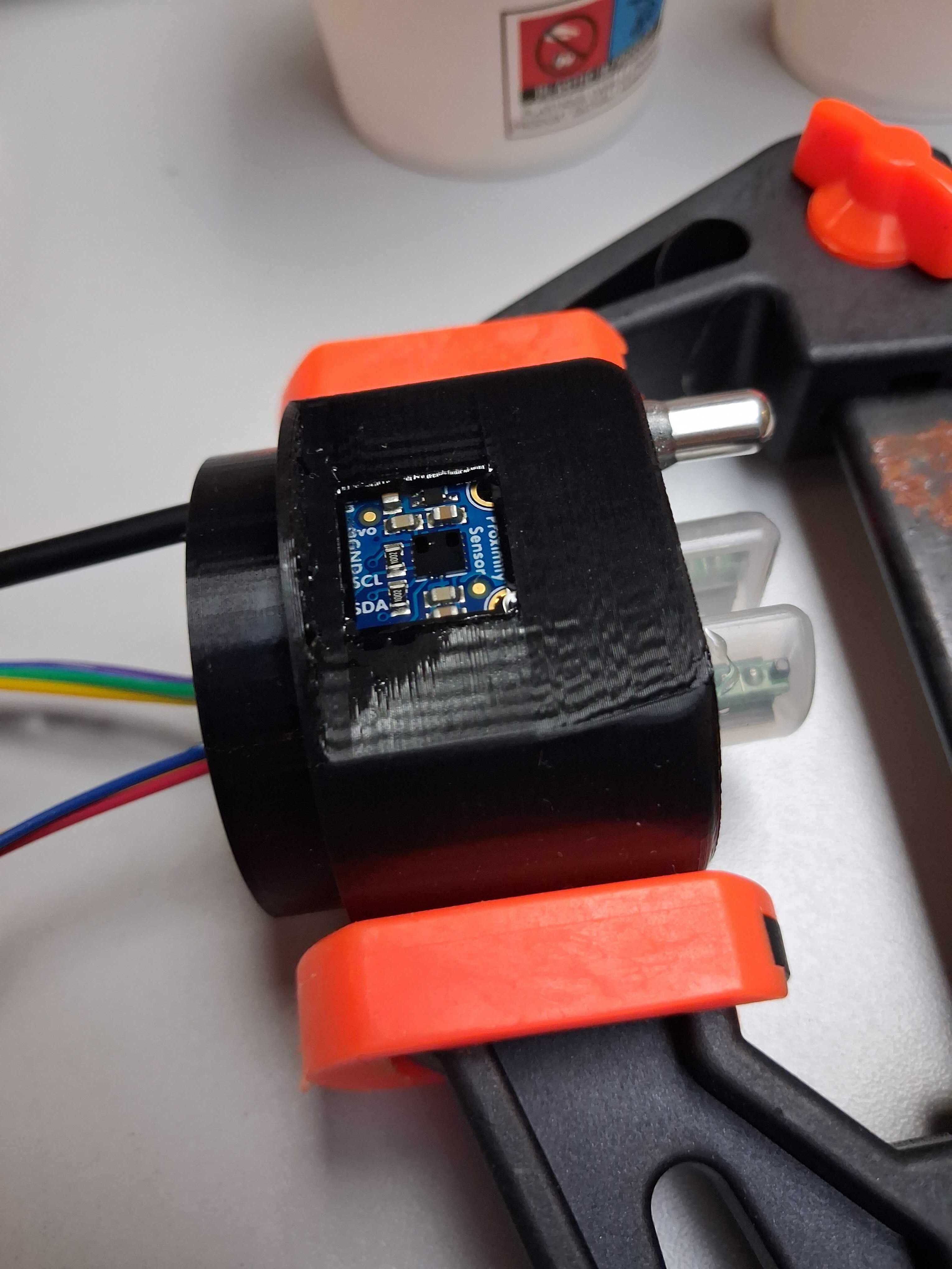 Second epoxy pour part 1